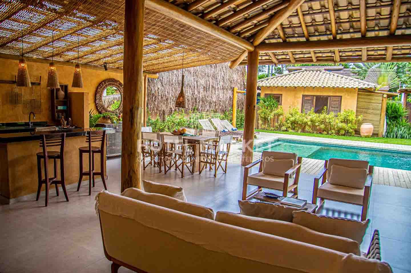 Casa Venda Coqueiral Trancoso Temporada