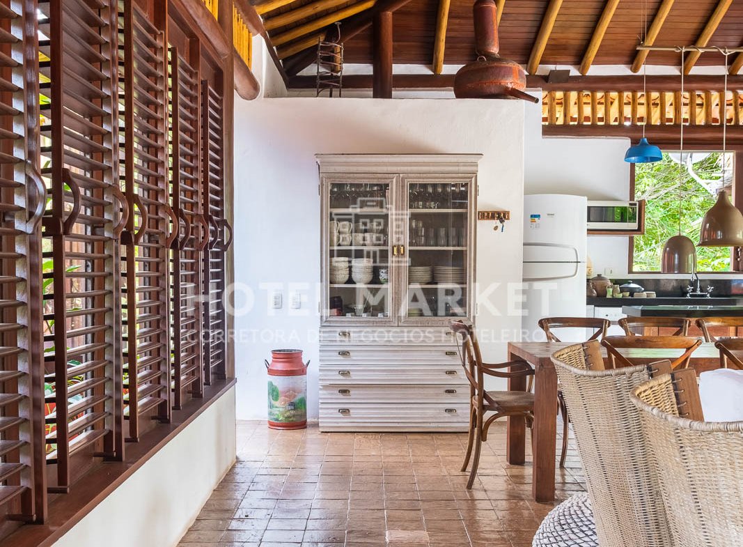 Casa à venda no Outeiro das Brisas Praia do Espelho sala de jantar