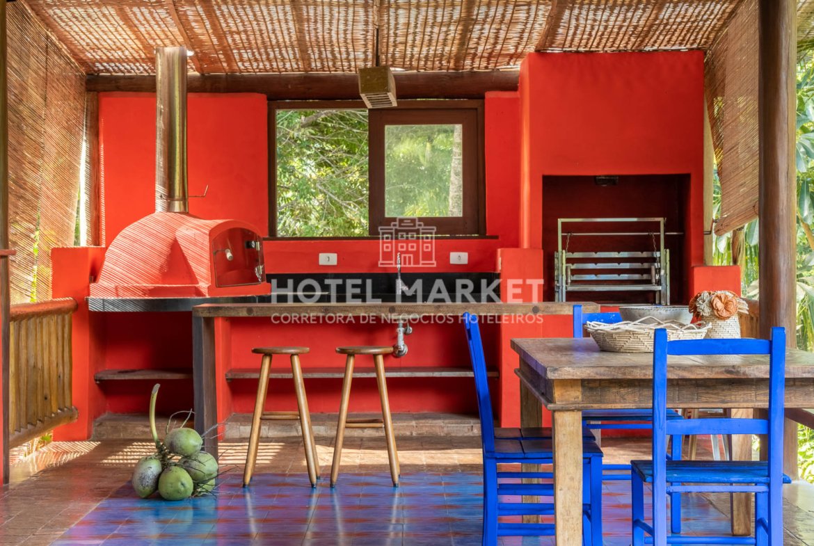 Casa à venda no Outeiro das Brisas Praia do Espelho vista area gourmet