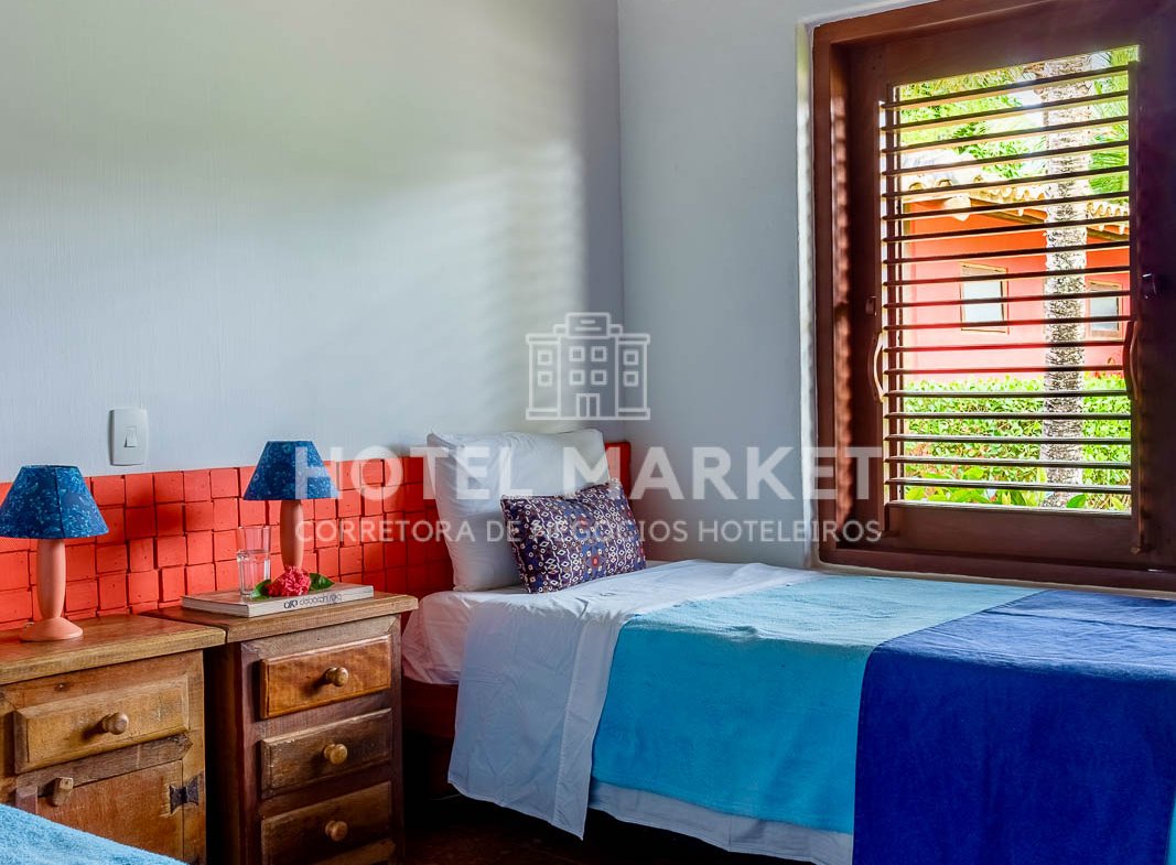 Casa à venda no Outeiro das Brisas Praia do Espelho dormitorio camas solteiro