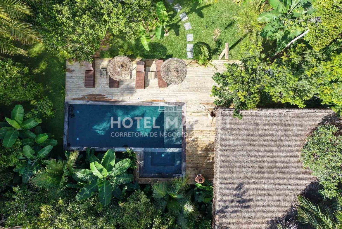 Casa à venda em Trancoso vista aerea piscina